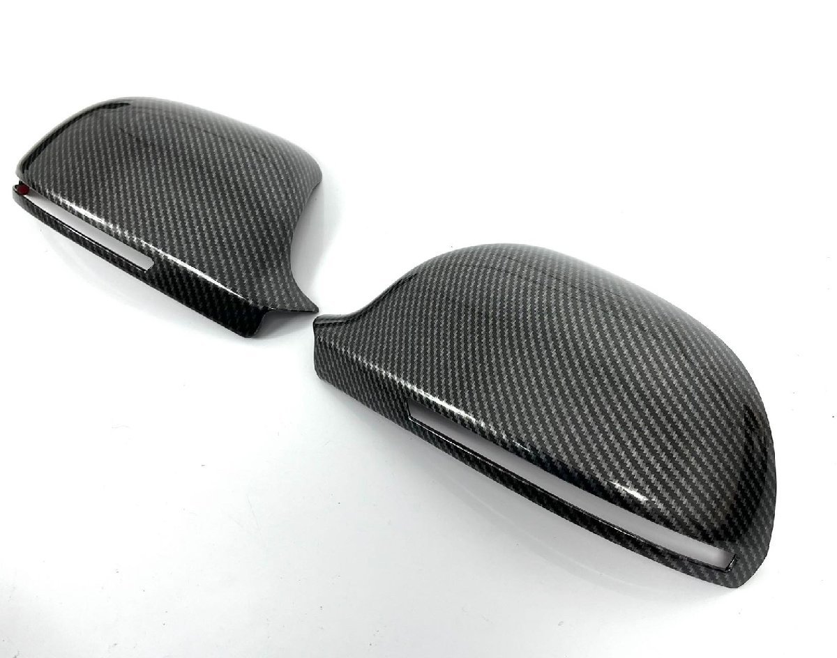  sport opening fully! Audi carbon look door mirror cover A5 2.0TFSI 3.2FSI B8