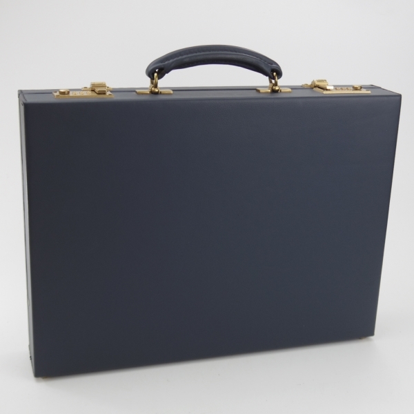 *( britain )s way n Ad knee * yellowtail g/SWAINE ADENEY BRIGG[ valuable * pen tray other attaching / attache case ] navy blue / men's / business / bag *N5899