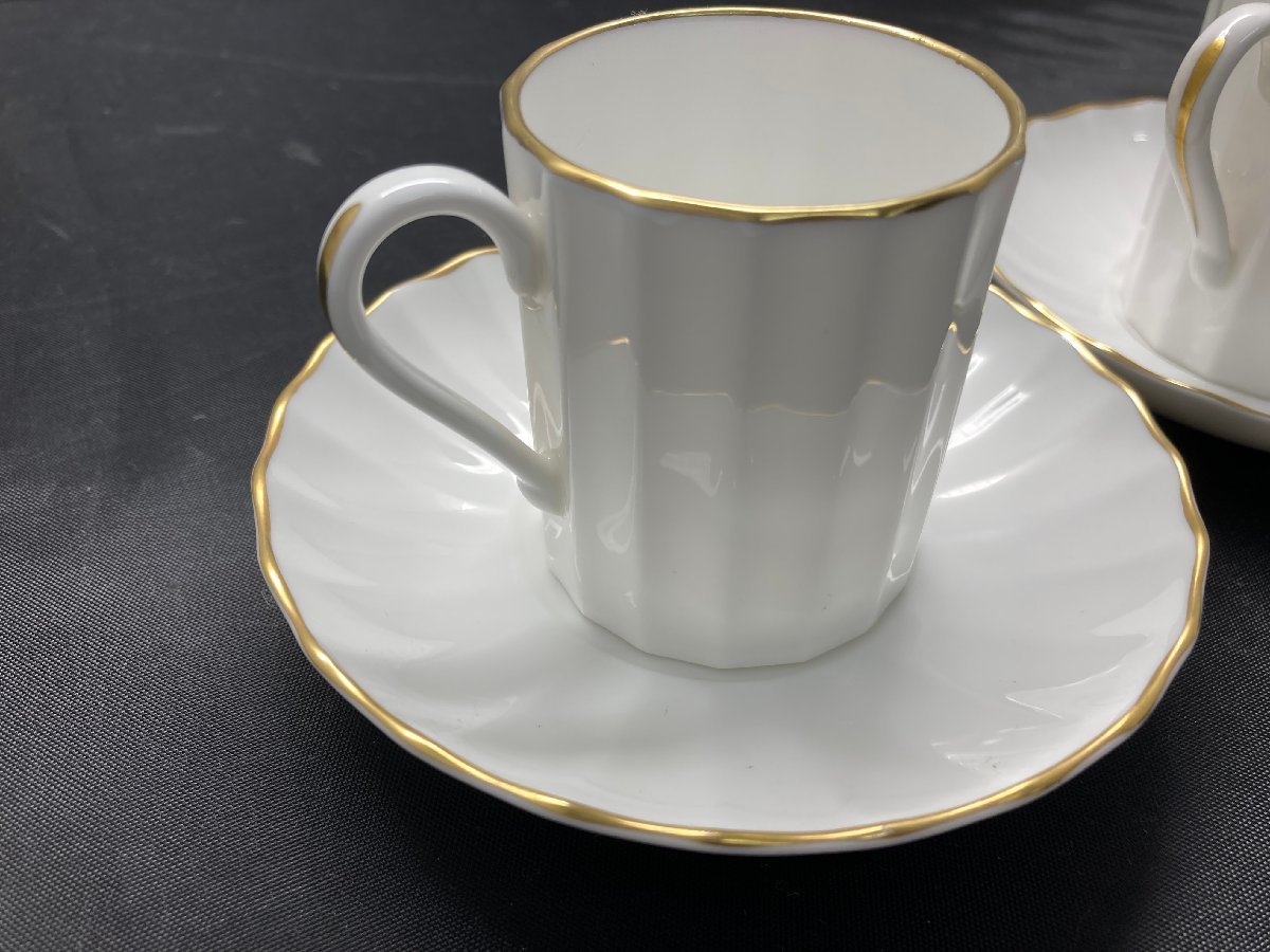 【★99-09-2230】■中古■Royalworcester　ロイヤルウースター コーヒー デミタスカップ　ソーサー　まとめ_画像5