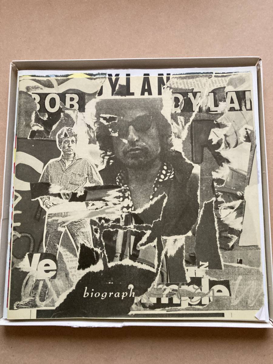 見本盤 PROMO 5枚組 LP BOX BOB DYLAN ボブ・ディラン / BIOGRAPH 00AP3136〜40 CBS SONY_画像2