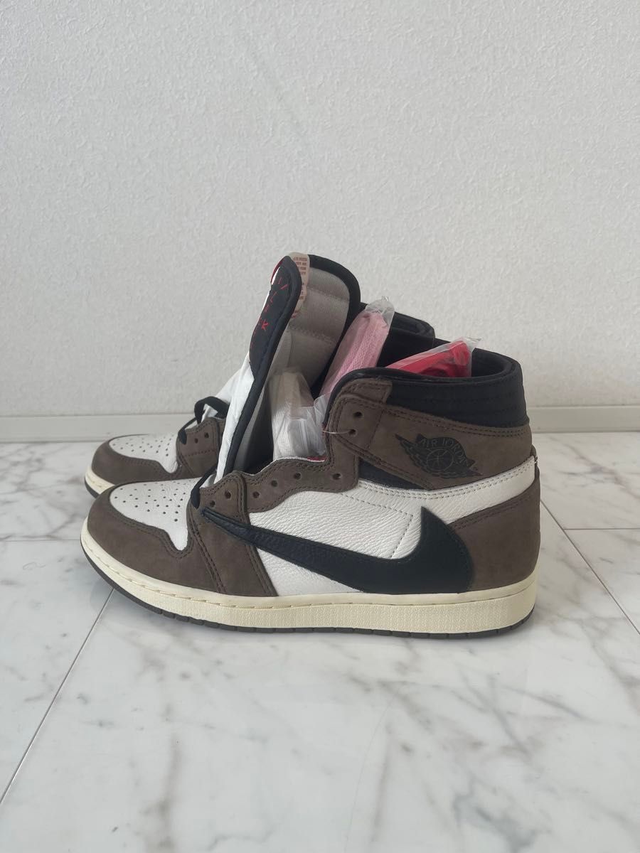 Travis Scott × Nike Air Jordan 1 トラヴィス・スコット  ナイキ エアジョーダン1 27㎝