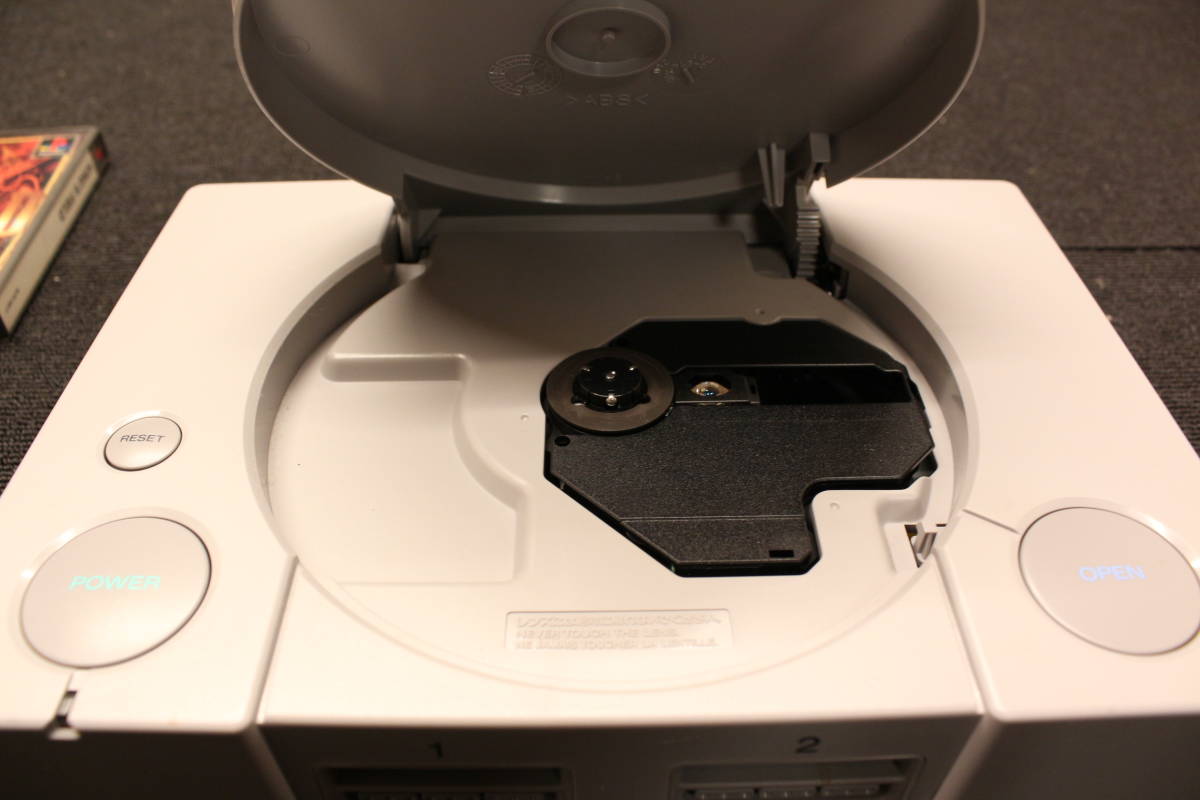 SONY PlayStation プレイステーション PS1 プレステ1 SCPH-7000 本体 FF7 キングスフィールド メモリーカード新品 作動確認済み_画像3