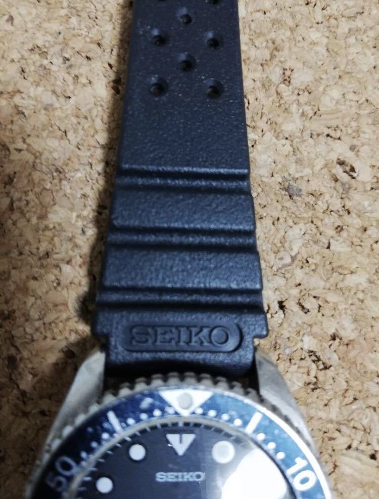 セイコー ヴィンテージ ダイバー ボーイズ 7c43-6010 クォーツ SEIKO バッテリー交換済み_画像6