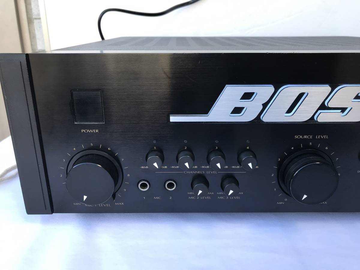 □動作品BOSE 4702 Ⅲ 4チャンネル多機能プリメインアンプ □動作品BOSE 4702 Ⅲ 4チャンネル多機能プリメインアンプ