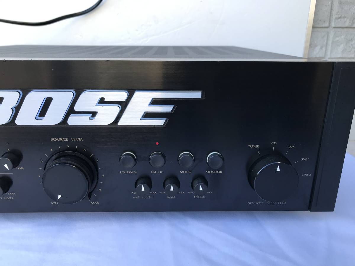 □動作品BOSE 4702 Ⅲ 4チャンネル多機能プリメインアンプ □動作品BOSE 4702 Ⅲ 4チャンネル多機能プリメインアンプ
