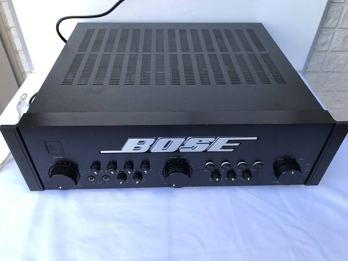 □動作品BOSE 4702 Ⅲ 4チャンネル多機能プリメインアンプ □動作品BOSE 4702 Ⅲ 4チャンネル多機能プリメインアンプ