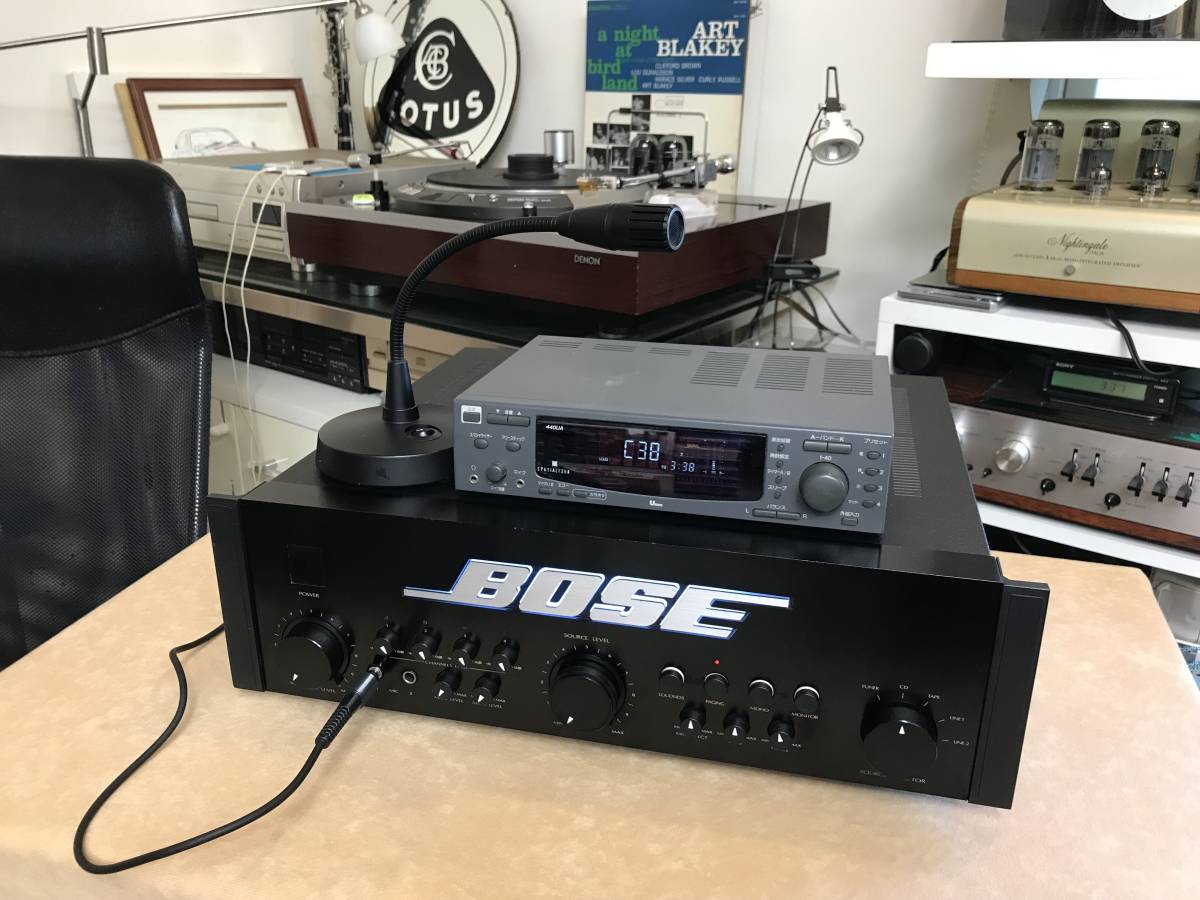 □動作品BOSE 4702 Ⅲ 4チャンネル多機能プリメインアンプ □動作品BOSE 4702 Ⅲ 4チャンネル多機能プリメインアンプ