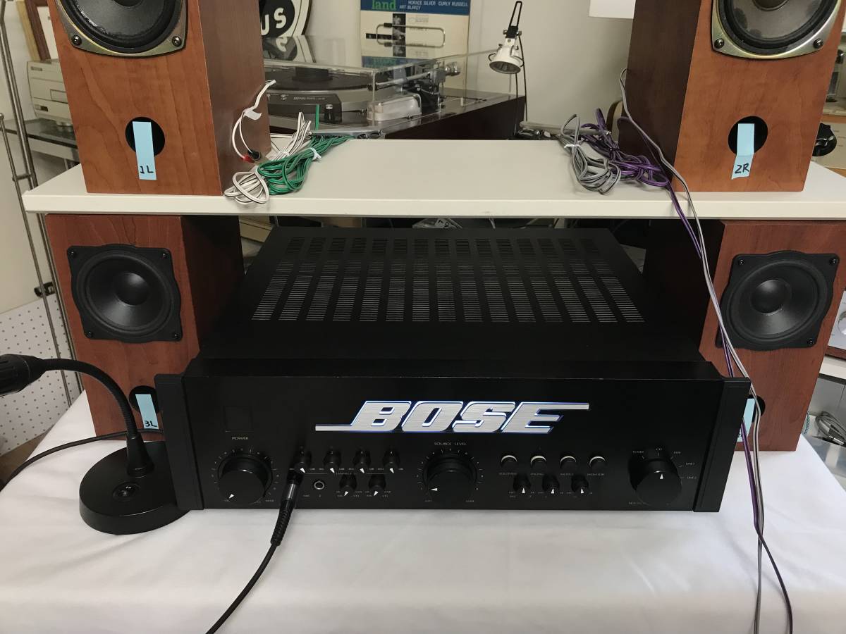 □動作品BOSE 4702 Ⅲ 4チャンネル多機能プリメインアンプ □動作品BOSE 4702 Ⅲ 4チャンネル多機能プリメインアンプ