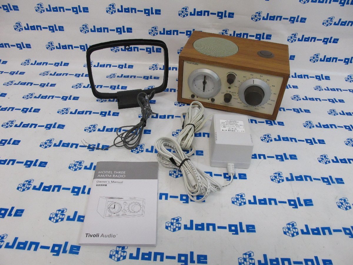 《1円スタート》☆Tivoli Audio Model Three☆[クロックラジオ]☆中古☆J483001 P mm☆【関東発送】_画像1