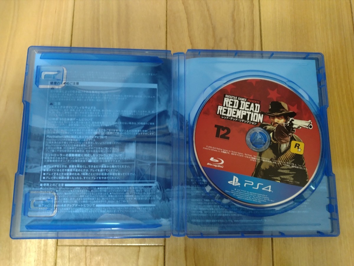 美品 送料無料 PS4ソフト RED DEAD REDEMPTION レッドデッドレデンプション_画像3