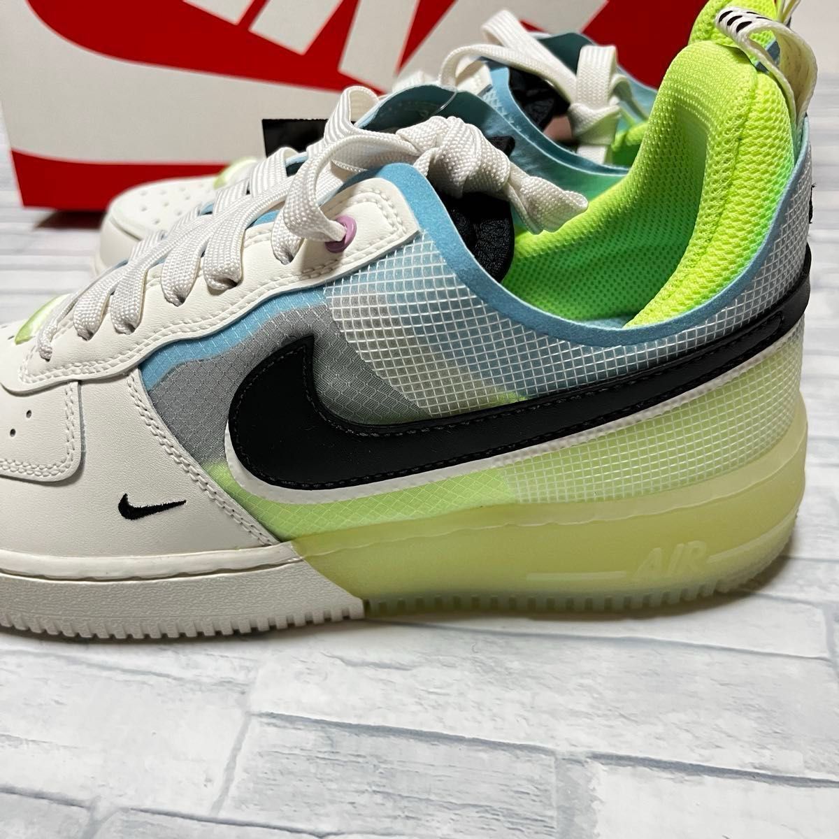 NIKE AIR FORCE 1 REACT ナイキ エアフォース1 リアクト 新品 25.0㎝ マルチカラー メンズ レディース