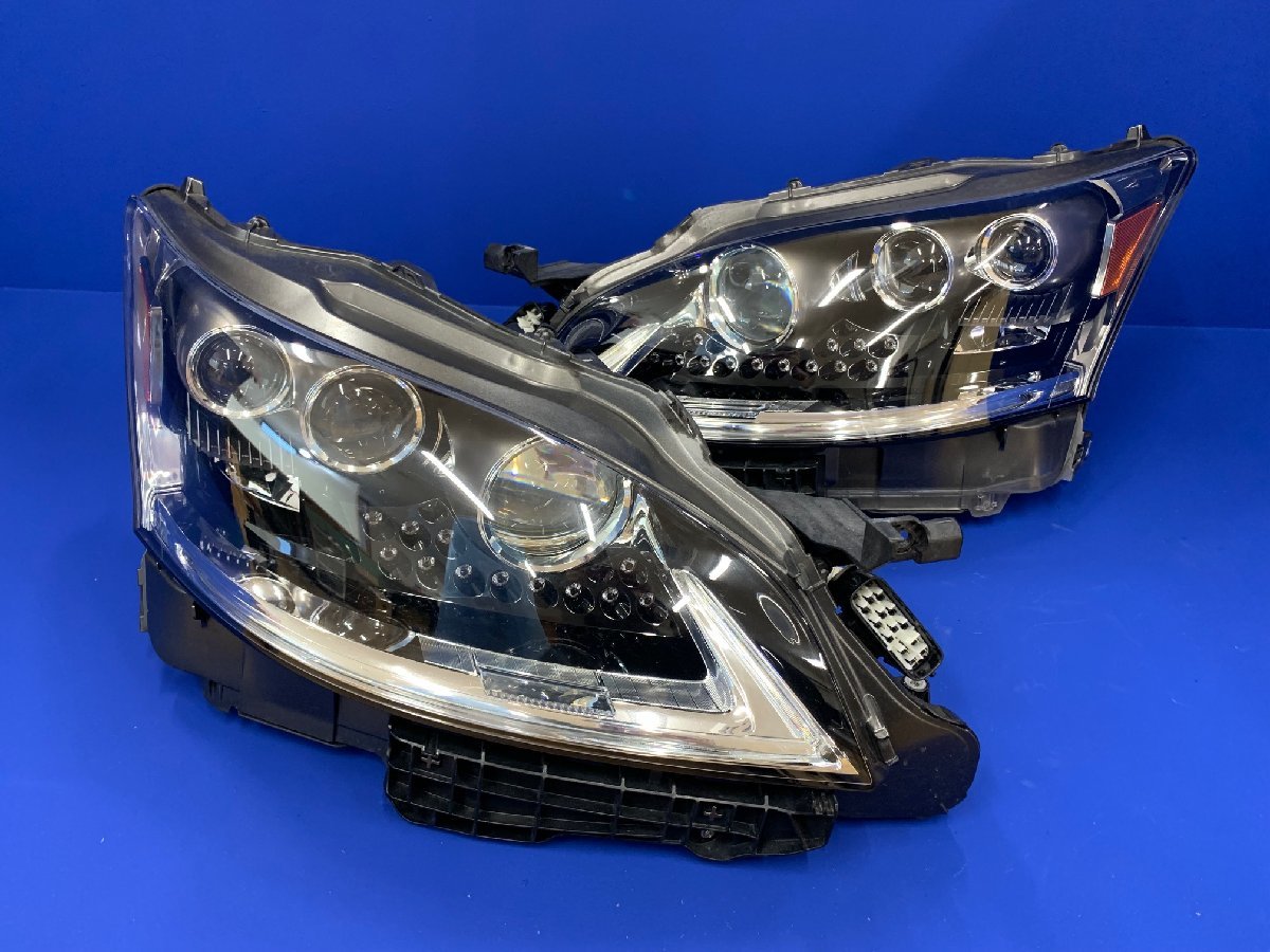 UVF45 LEXUS LS600 バージョンL 後期 純正 LED ヘッドライト KOITO 50-142 左右セット 　　　　　　　　　2400006　2I10-1 幸_点灯確認済みです。