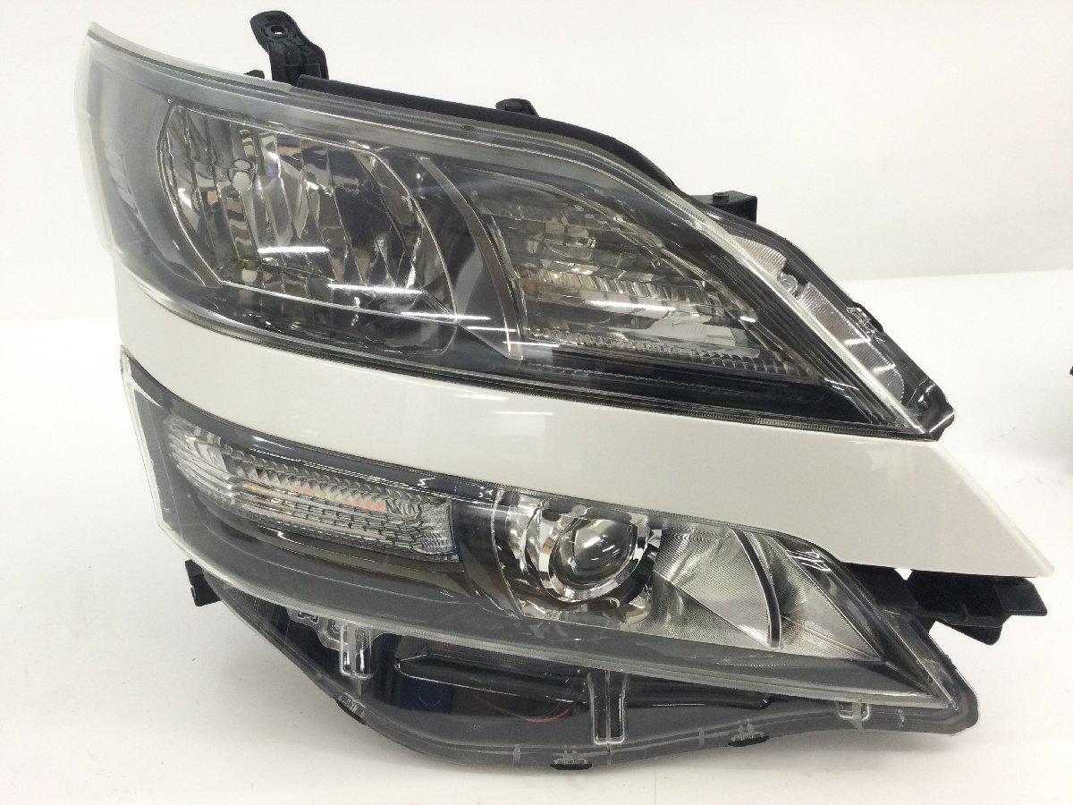 トヨタ 20 ヴェルファイア 前期 3.5Z 純正 HID ヘッドライト 左右セット ICHIKOH 58-24 社外LED　　 2400080 　2J10-1 林_カラーNo:070/レンズの劣化やキズ有り。