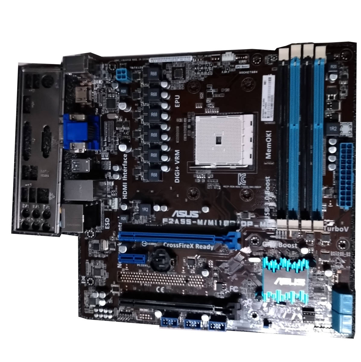 【中古】ASUS F2A55-M/M11 BBDP_MB SocketFM2+ Win10Homeデジタルライセンス