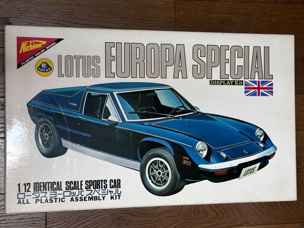 新品 未使用 当時物 超希少 1/12 ロータス ヨーロッパ スペシャル LOTUS EUROPA SPECIAL No.SD1201 ニチモ 日本模型 NICHIMOの画像1