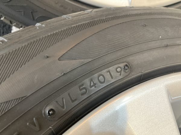 ◆状態良好!! トヨタ 20系 アルファード 純正 18×7.5J+45 114.3/5H TOYO トランパス mpz 235/50R18 溝あり!! ヴェルファイア他_画像8