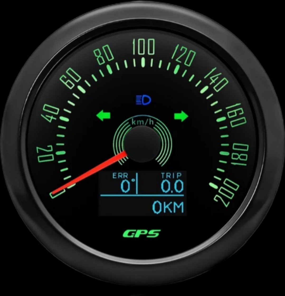 GPS スピードメーター 85mm オートバイ 自動車 カスタム メーター_画像4