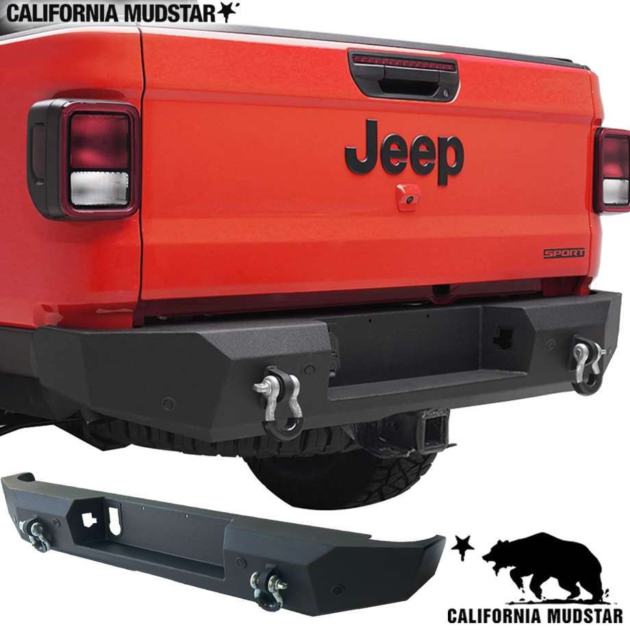  California mud Star 20y- gladiator JT | iron rear bumper D ring attaching sensor hole equipped 