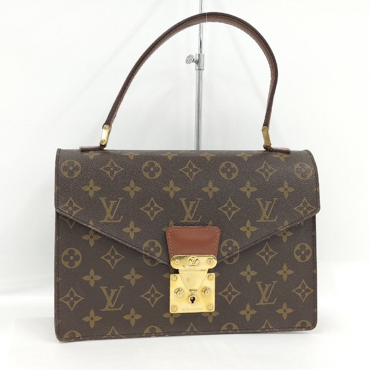 ●ルイヴィトン LOUIS VUITTON コンコルド ハンドバッグ モノグラム M51190[Jコレ]TA 106_画像1