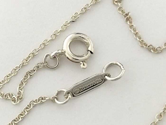 【中古】Tiffany＆Co. リボン ネックレス SV925 シルバー_画像9