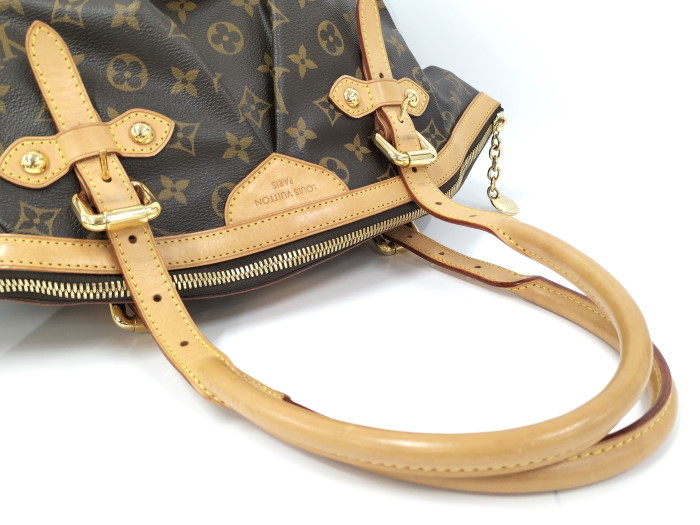 【中古】LOUIS VUITTON ティボリGM ハンドバッグ モノグラム ブラウン M40144_画像4