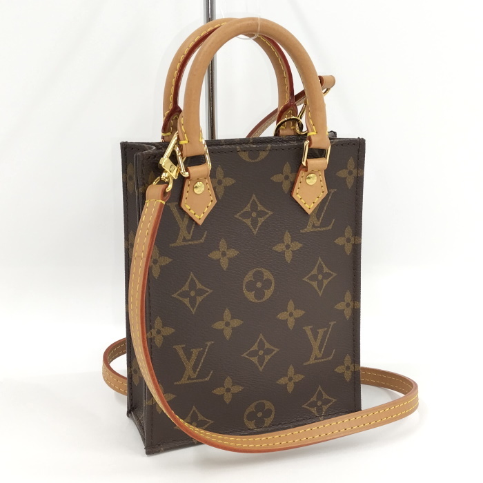 【中古】LOUIS VUITTON プティット サックプラ 2WAY ショルダーバッグ モノグラム M69442_画像1