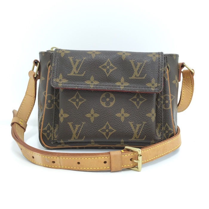 【中古】LOUIS VUITTON ヴィバシテ PM ショルダーバッグ モノグラム M51165_画像1