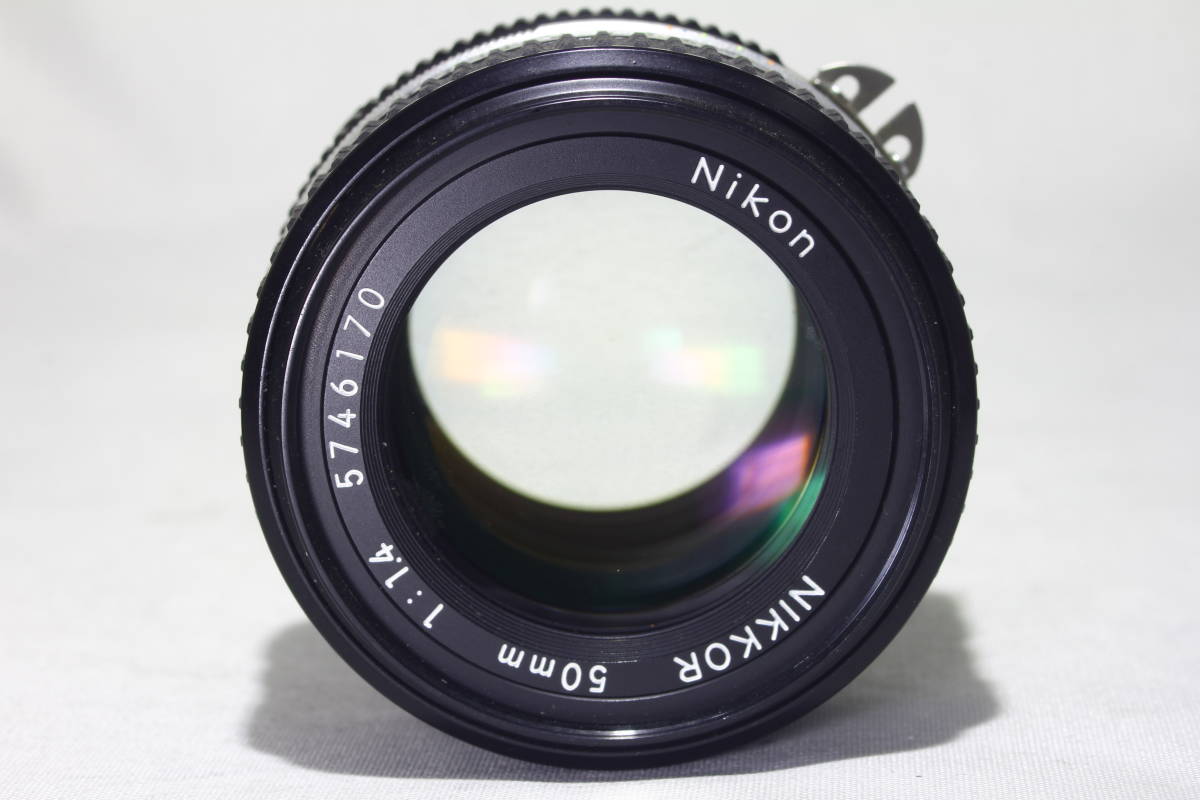 B369◆美品◆ Nikon ニコン Ai-s 50mm F1.4 574xxxx番_画像8