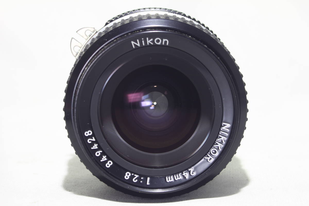 A844◆未使用に近い/希少SIC/付属品多数◆ Nikon ニコン Ai-s NIKKOR 24mm F2.8 849xxx番_画像5
