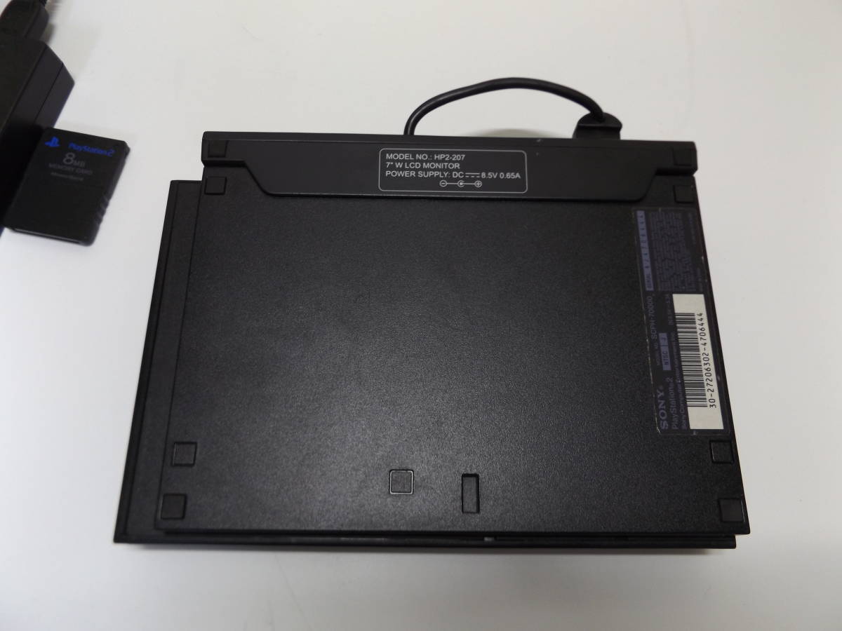 PS2 本体 薄型　ホリモニター　HP2-207　SCPH-70000_画像10
