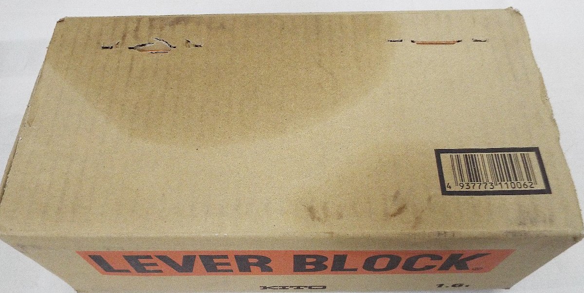 B☆【未開封品】KITO キトー LEVER BLOCK レバーブロック LB016 1.6ｔ☆質屋・リサイクルマート宇部店☆_画像3