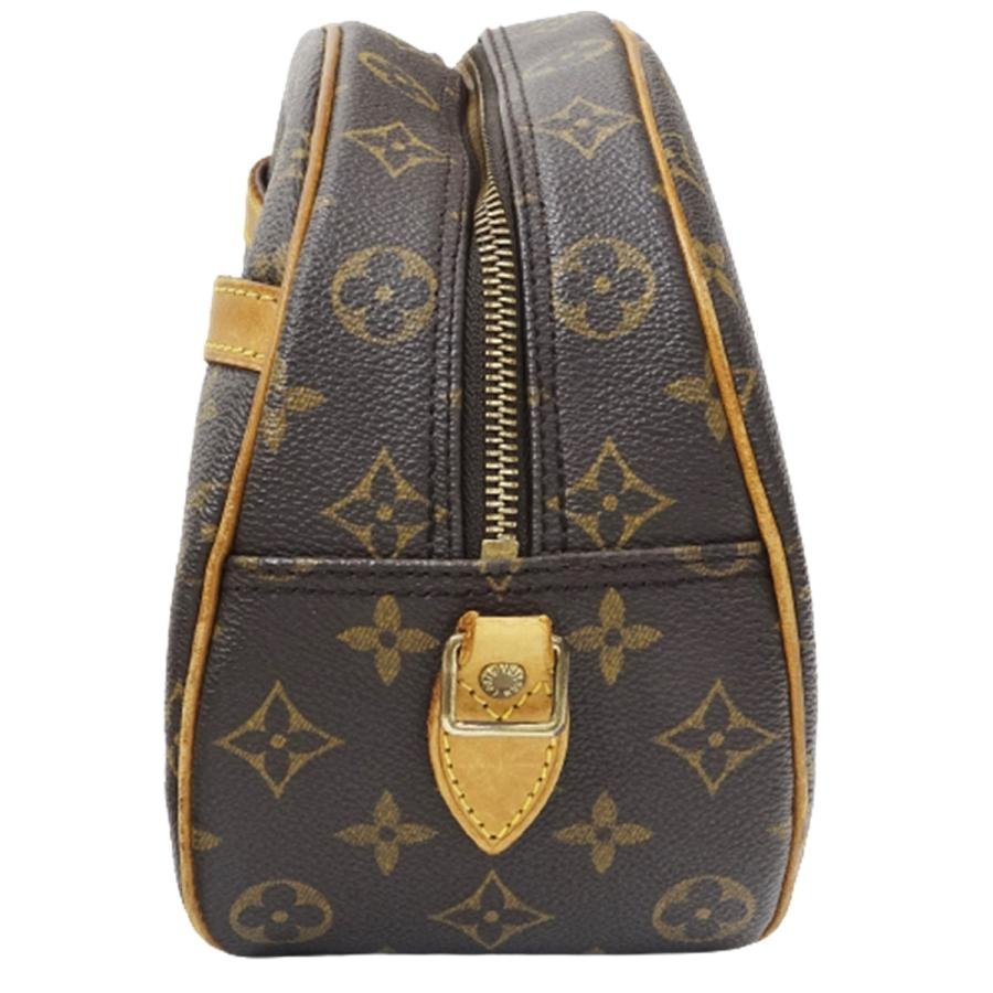 y♪LOUIS VUITTON ルイヴィトン ブロワ ショルダーバッグ ショルダーストラップ無し M51221 モノグラム ブラウン 保存袋付_画像4