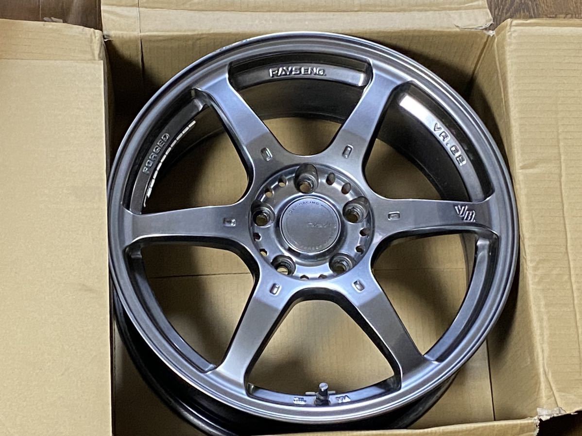 ★【希少】 RAYS VOLK RACING ●レイズ ボルクレーシング VR.G2 ● 4本セットで！ 17 X 7.5J +48 114-3 5H TE37 CE28 ZE40 RE30 ★_画像2