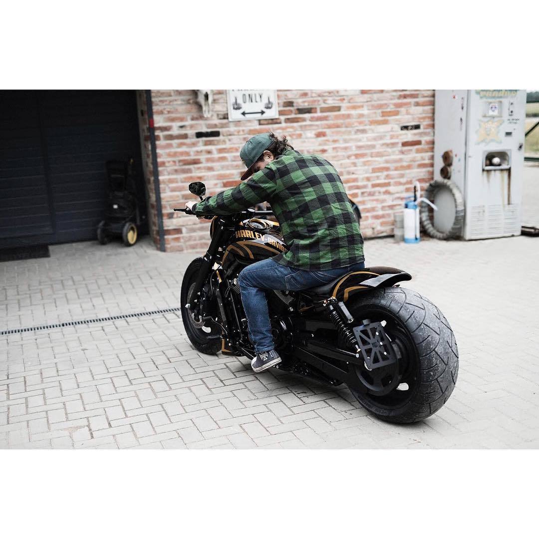 [ free shipping ]Killer Custom made V-ROD for 240-260 tire [ smooth oval ] rear fender VRSCDX Night Road muscle VRSCF killer custom 