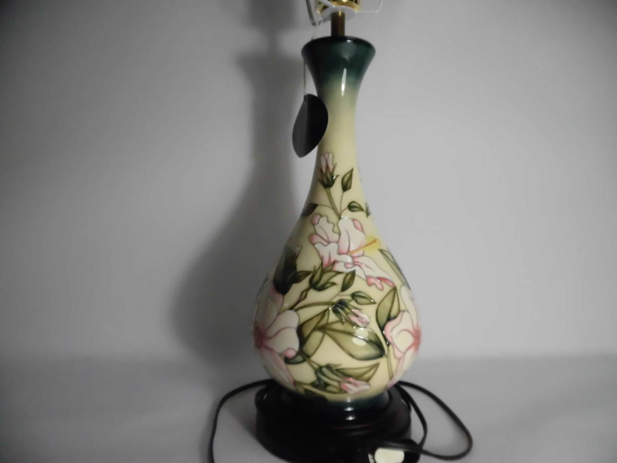 MOORCROFT ムーアクラフト　テーブル・ナイト　スタンドライト（大）未使用品 _画像3