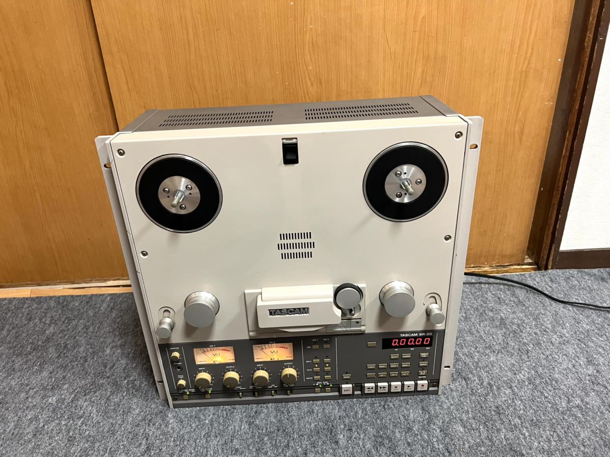 TASCAM BR-20 オープンリールデッキ 。動作品_画像1