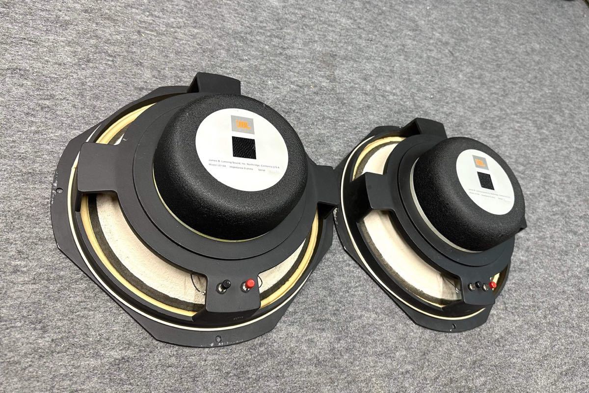 JBL LE 14A アルニコ ユニット ペア 。動作品。エツジ交換済み_画像8