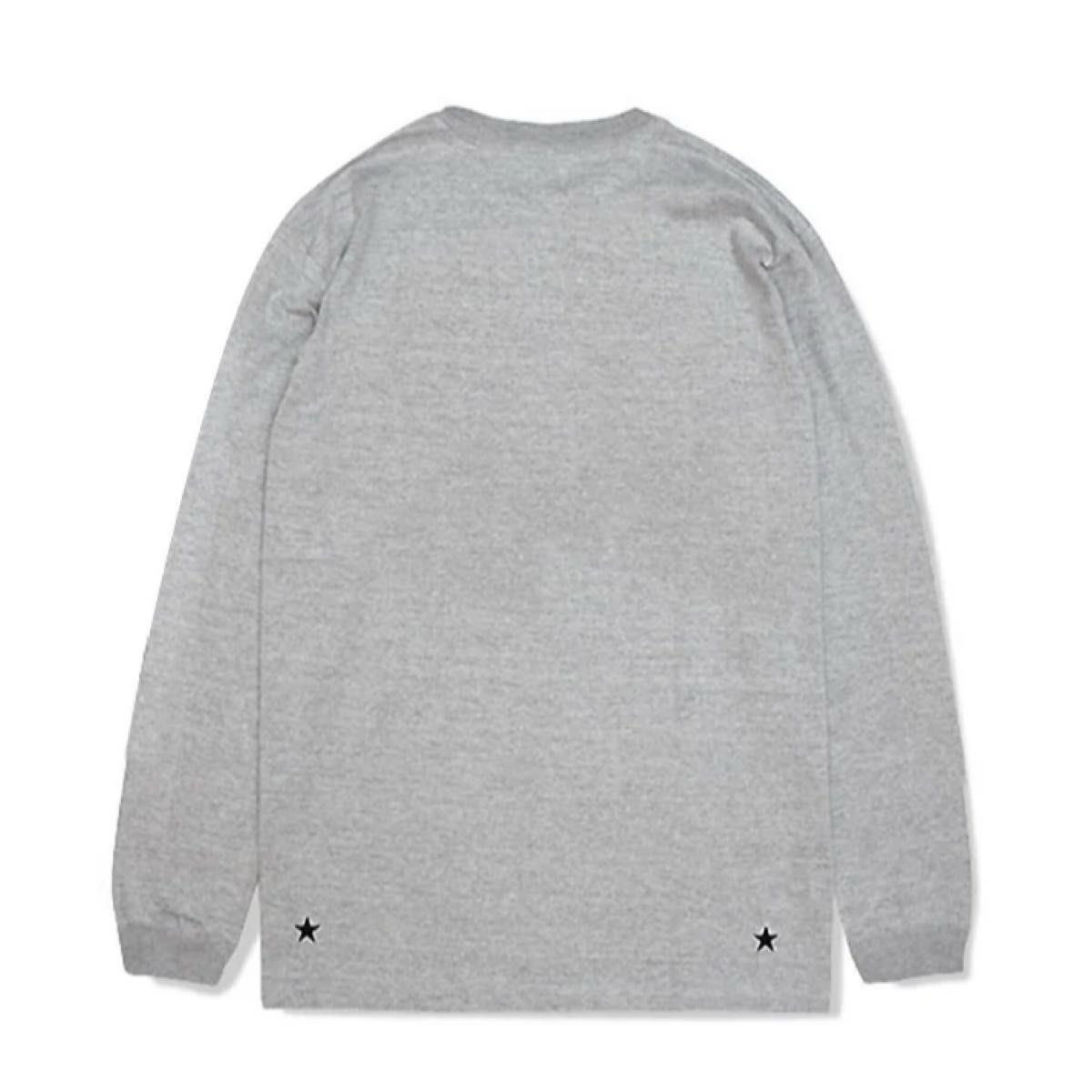 エムアンドエム　ロングスリーブTシャツ/M&M GRAY XL キムタク