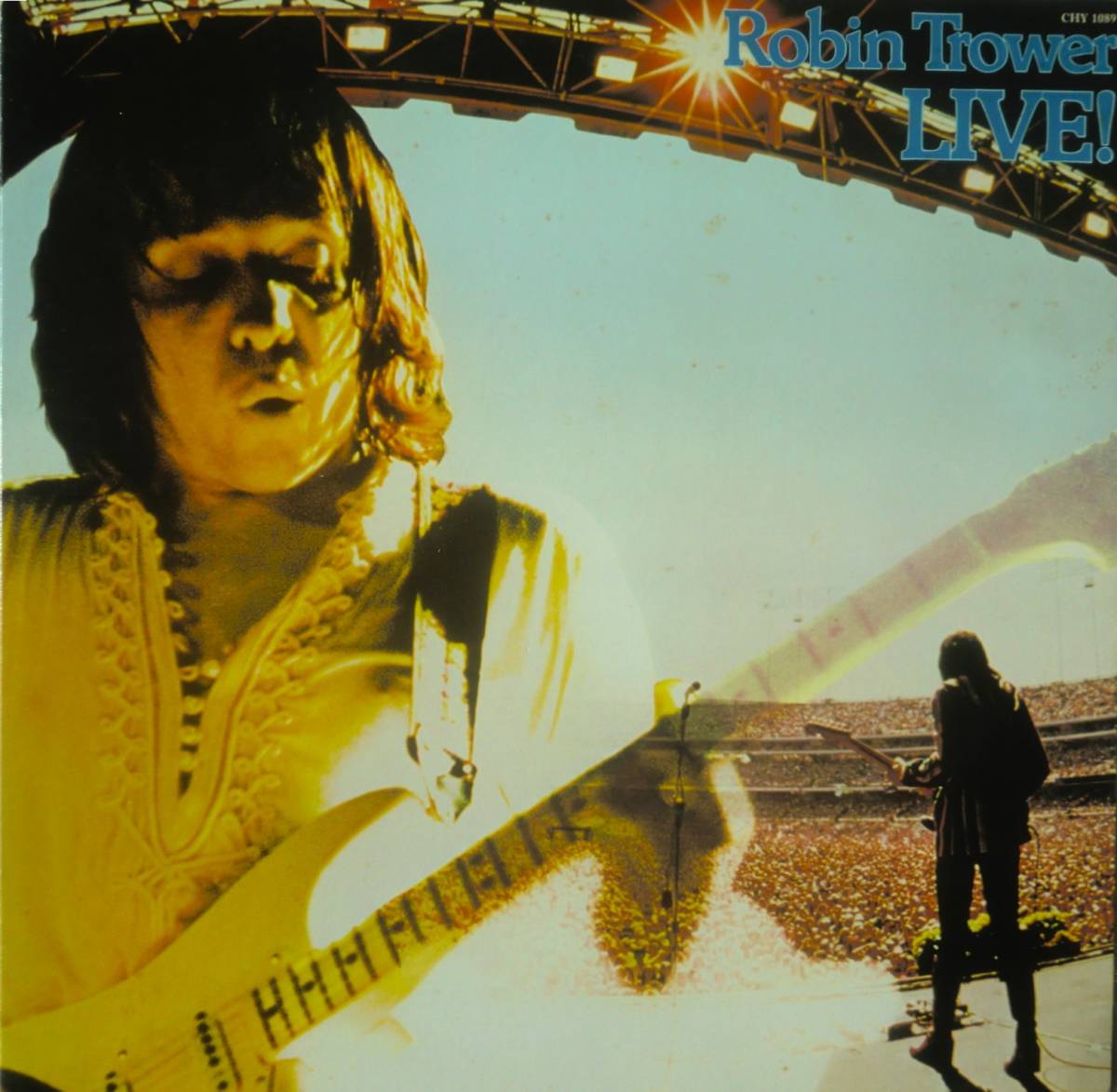 ★国内盤 LP★ROBIN TROWER★ROBIN TROWER LIVE!★76'BLUES HARD ROCK名盤★_画像1