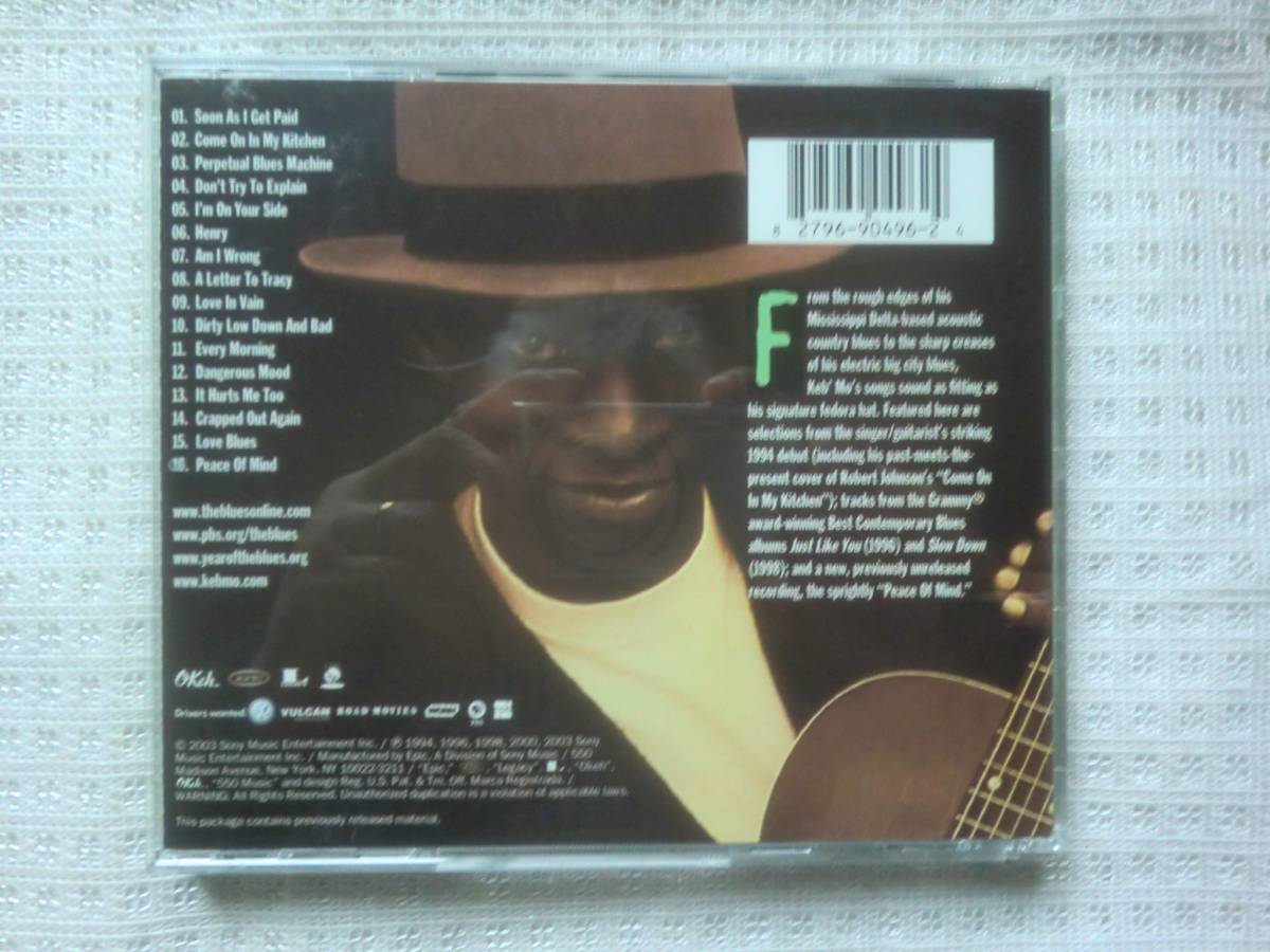 ★US ORG CD★KEB' MO'★MARTIN SCORSESE PRESENTS THE BLUES★03'BLUES名盤★_画像2