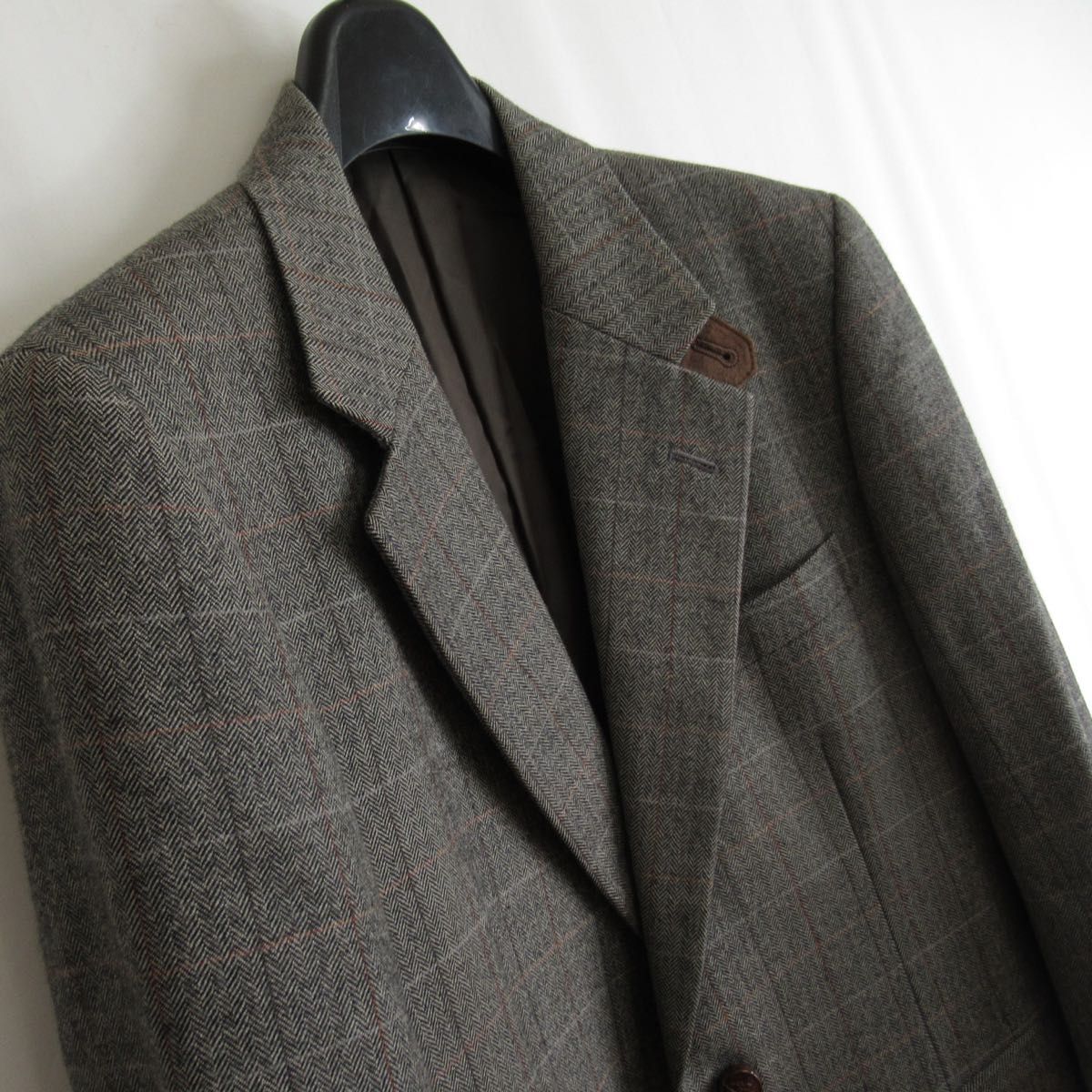 90s BURBERRY ヘリンボーン テーラード ジャケット ブレザー 90s BURBERRY ヘリンボーン テーラード ジャケット ブレザー