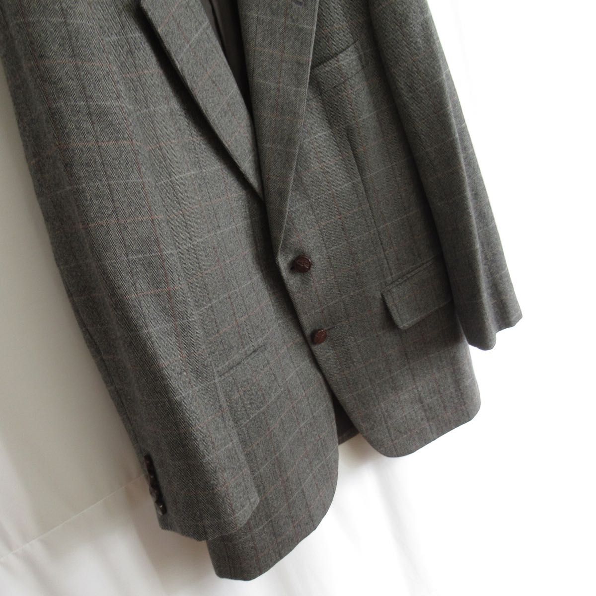 90s BURBERRY ヘリンボーン テーラード ジャケット ブレザー 90s BURBERRY ヘリンボーン テーラード ジャケット ブレザー