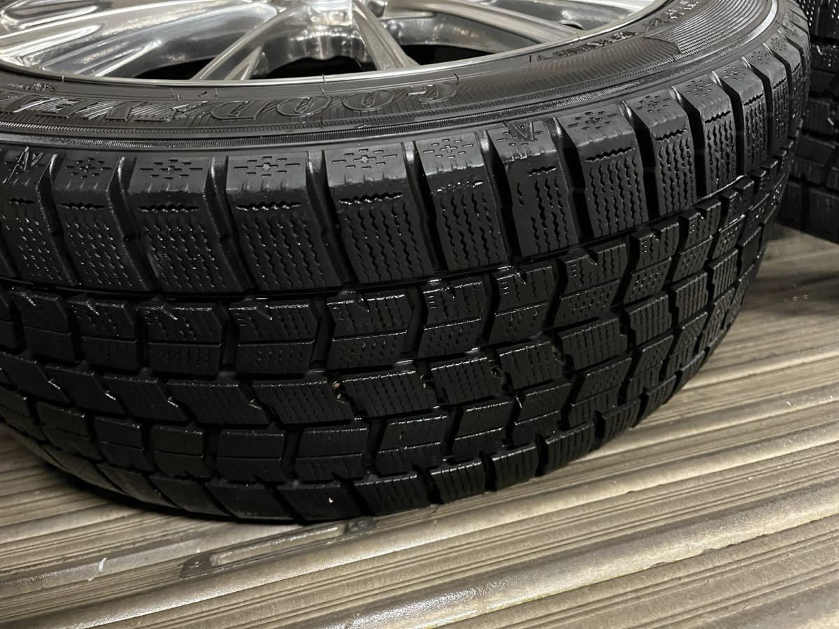 メルセデスベンツ　スタッドレスタイヤ　ホイール付　４本セット　245/45R18 2019年35週製造　約8分〜9分山　S213 E220d にて使用_冬はほとんど乗りませんでした