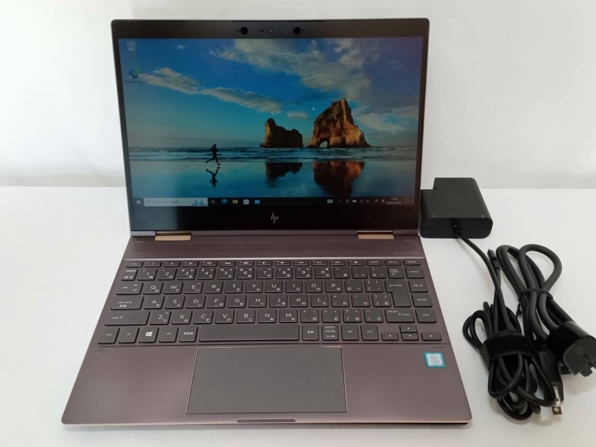 HP Spectre x360 Convertible 13-ae017TU(Intel Core i7-8550U@1.80GHz/メモリ16GB/m.2 SSD 512GB/13.3インチ タッチパネル）ジャンク_画像1