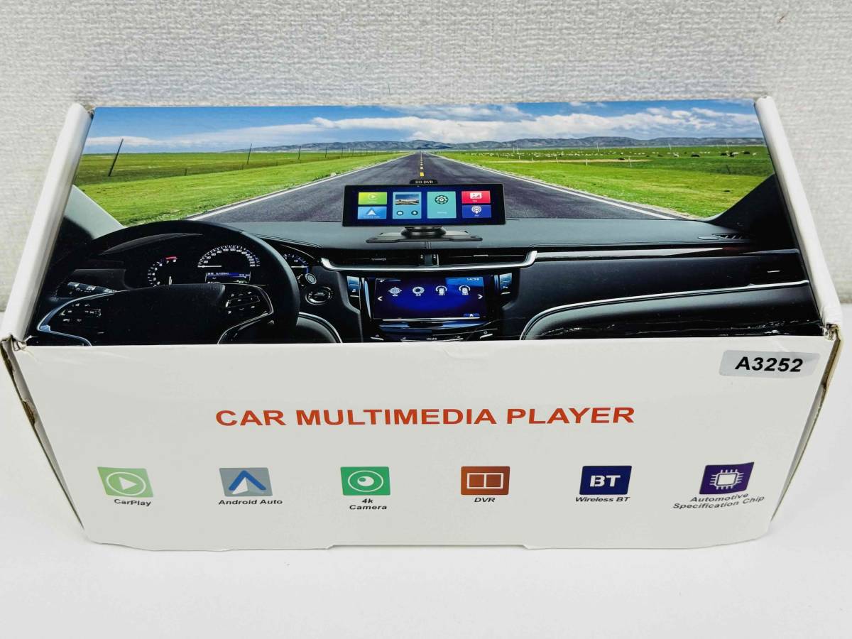 IYS63575 10.26インチ CAR MULTIMEDIA PLAYER CarPlay AndroidAuto ドラレコ カーマルチメディア プレイヤー 現状品_画像1