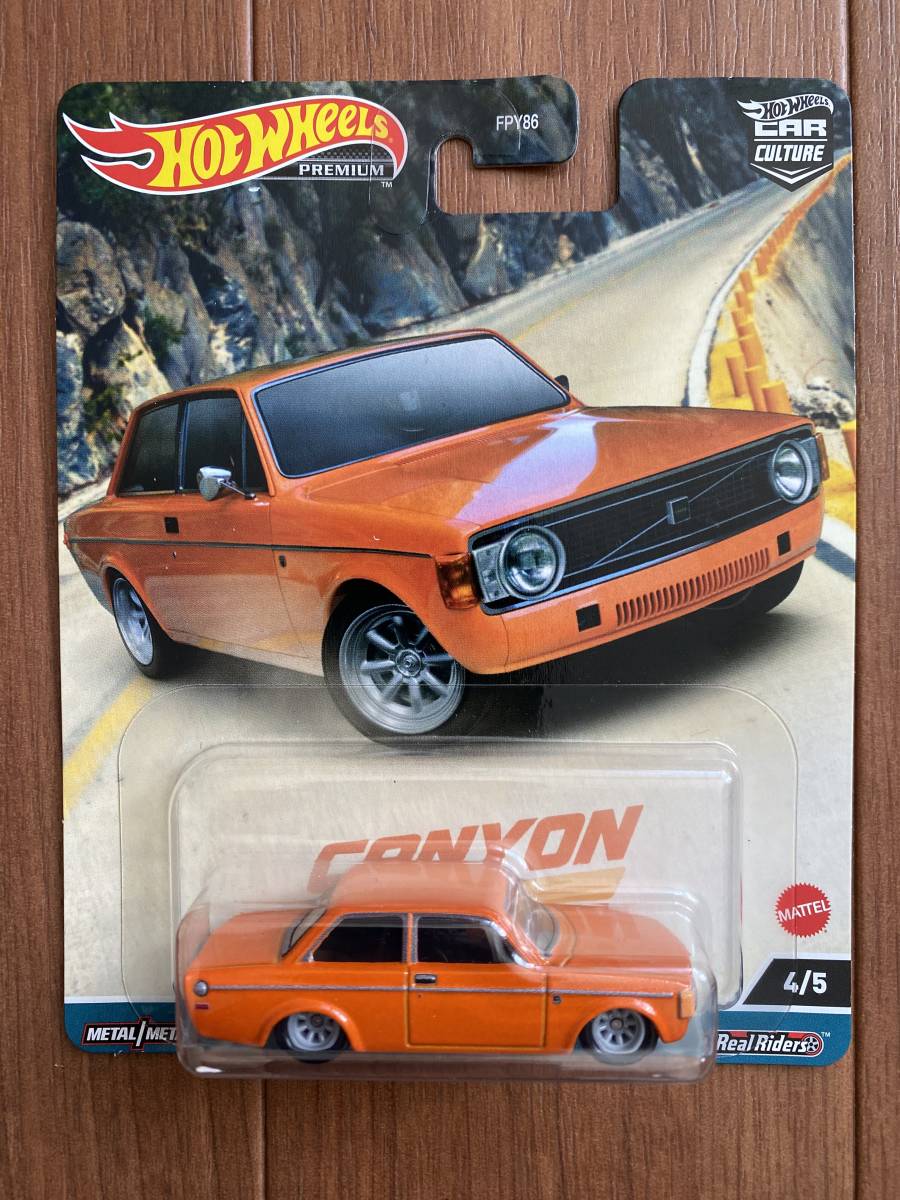 HotWheels ホットウィール カーカルチャー キャニオン ウォリアーズ '73 ボルボ 142 GL 新品の画像1