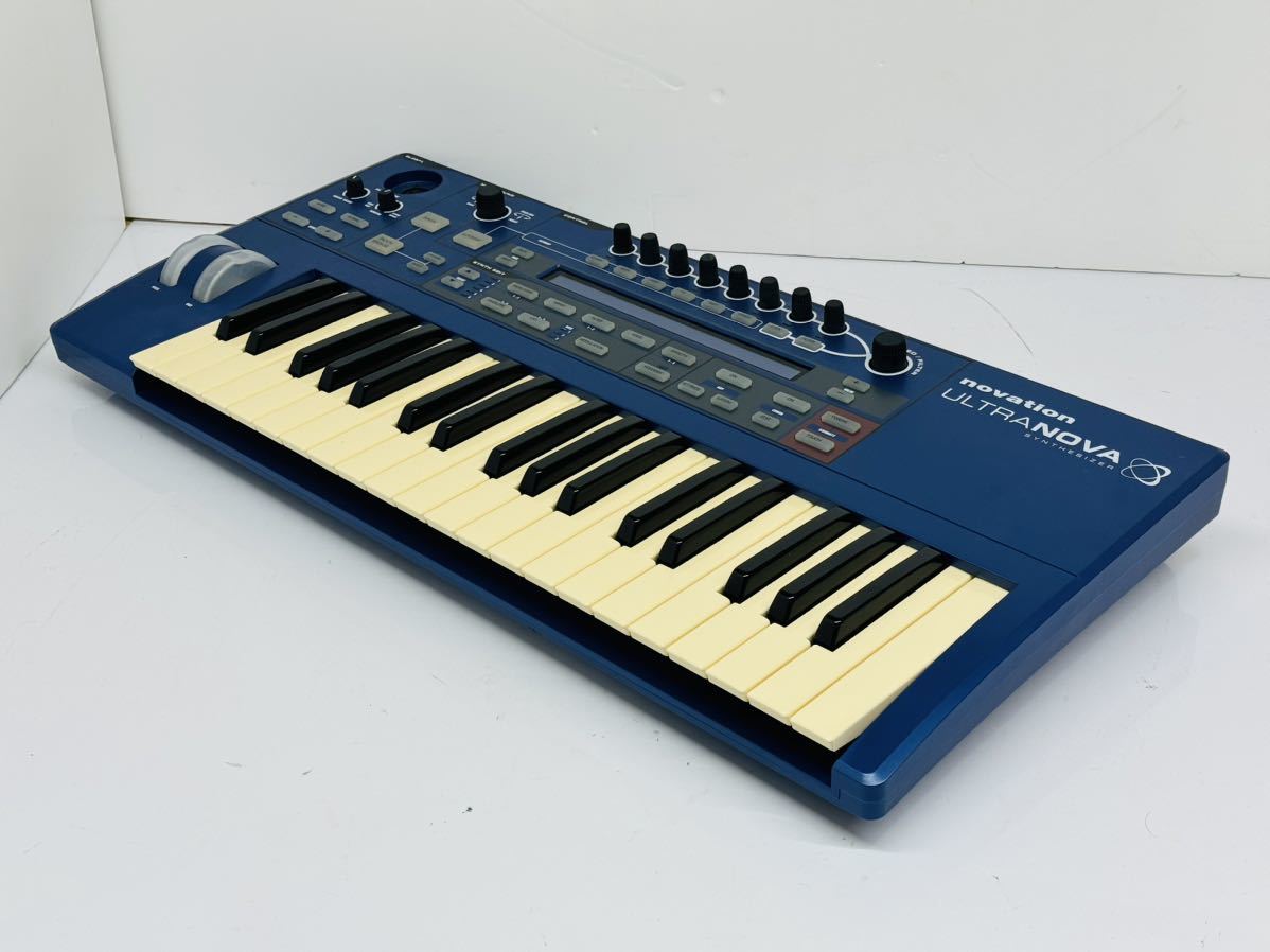 ★Novation ULTRANOVA シンセサイザー 楽器 ウルトラノヴァ ノベイション ノベーション 通電確認のみ 現状品 管理番号01118_画像5