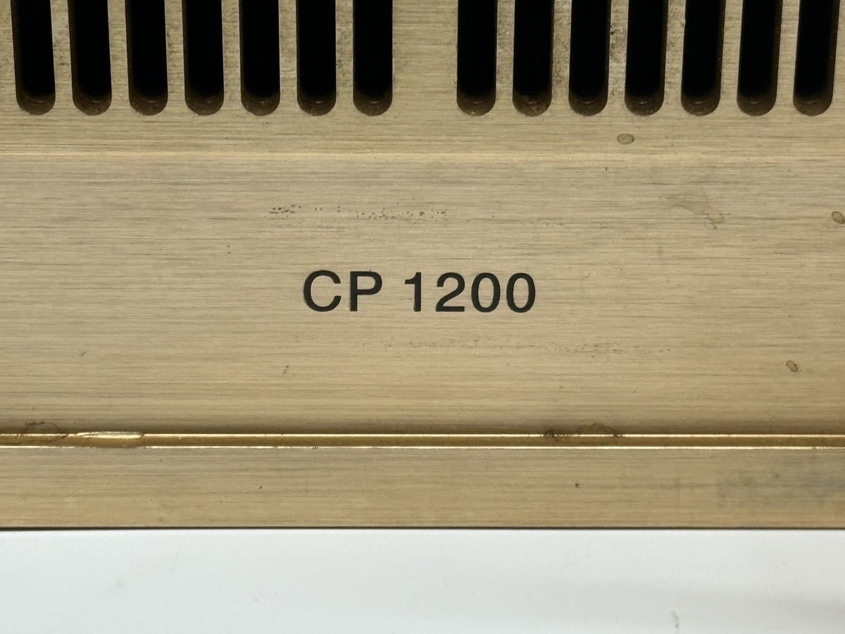 ★Classic Pro クラシックプロ パワーアンプ CP1200 通電確認のみ 現状品 管理番号01047_画像4