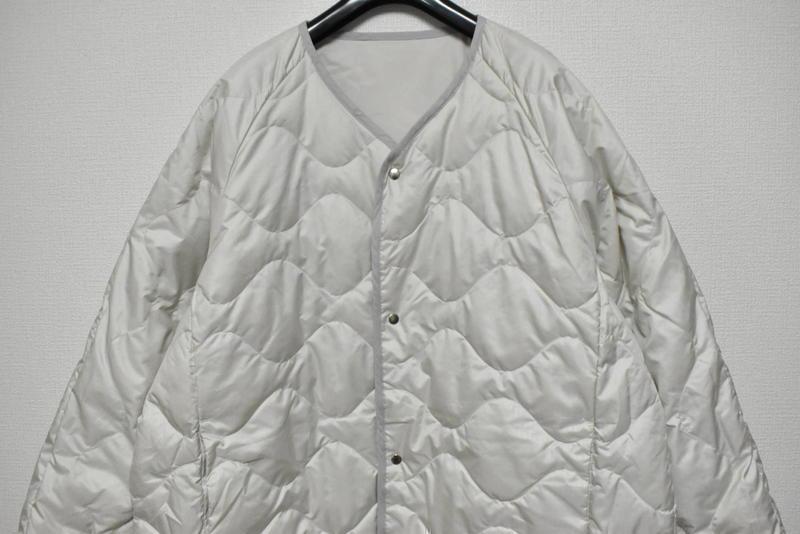 【送料無料】新品 nanamica Reversible Down Coat S Ecru SUBF267 ナナミカ リバーシブル ダウンコート_画像6