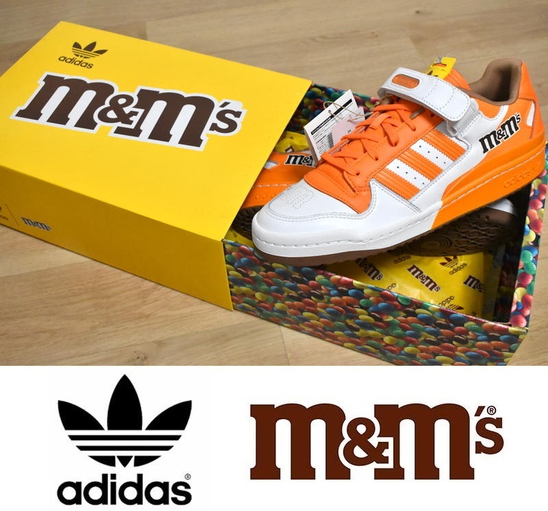 【送料無料】新品 adidas × M&Ms FORUM LO 84 28cm GY6315 フォーラム ◆_画像1